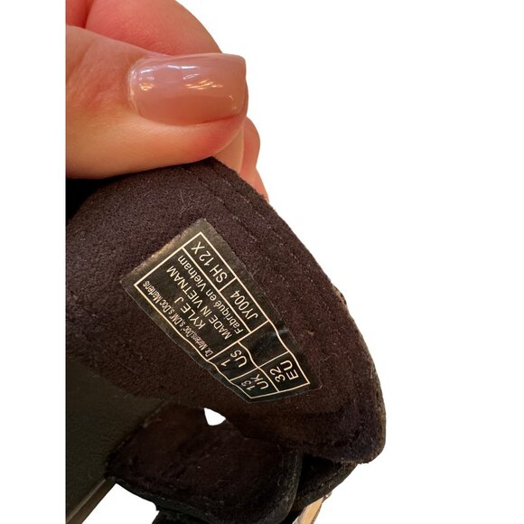 Dr.Martens Kid's Kyle Sandals Size 1 EU 32 Black Leather Upper Rubber Sole - Picture 10 of 10